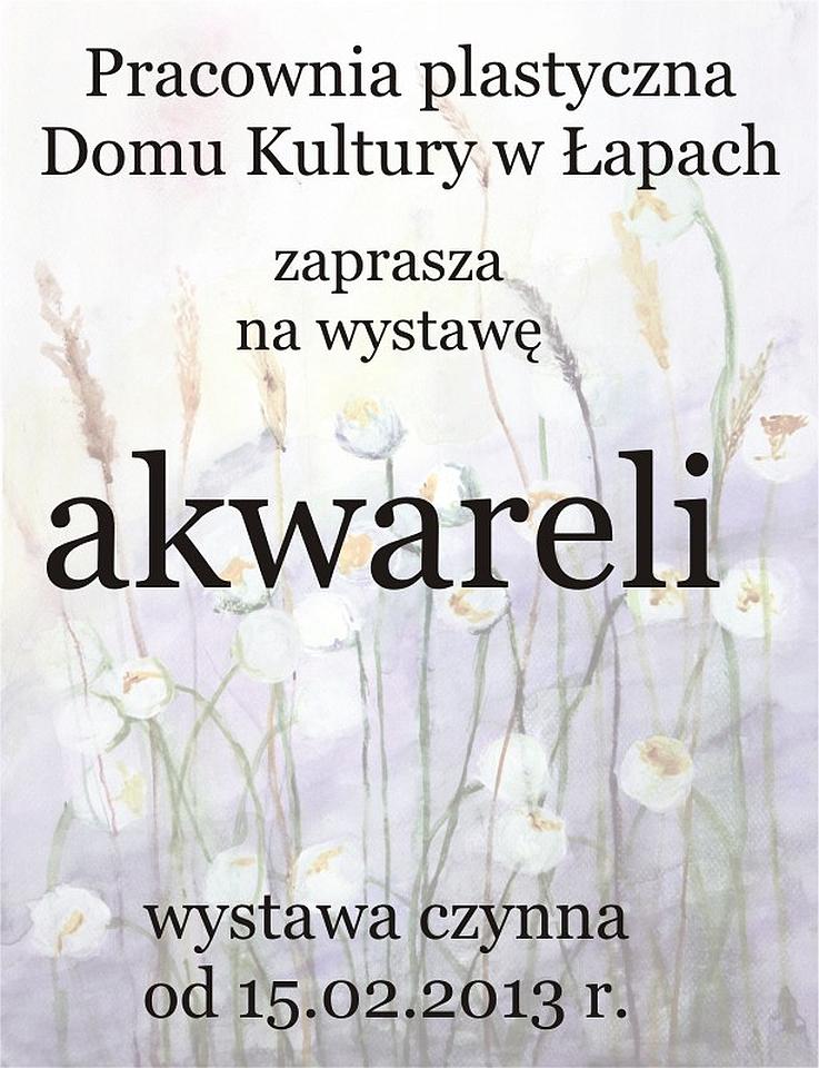 wystawa akwareli